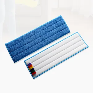 Economic Microfiber Twisted Wet Mop Pad Flat Mop Refill Factory Wholesale For Floor Cleaning