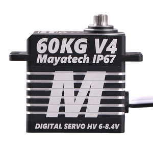 Mayatech HV4060 V4 60KG HV4080 V4 80KG, Engranaje Metálico de Alto Torque a Prueba de Salpicaduras, Digital de Alto Voltaje para Modelos de Aviones - Product Image 1