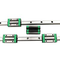 Kit CNC de blocs de glissière linéaires à roulement à billes HGH25 pour routeurs, tours et fraiseuses DIY