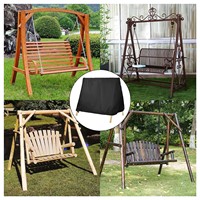Housse de chaise suspendue de type A personnalisée et durable, en Oxford 210D, écologique, lavable en machine, imperméable et résistante au vent pour l'extérieur