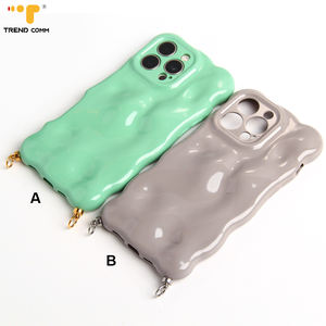 <span class=keywords><strong>Funda</strong></span> Protectora para Teléfono Móvil de TPU con Diseño de Onda, Resistente a Impactos, para <span class=keywords><strong>iPhone</strong></span> 17 Pro Max Air, Venta al Por Mayor 2026 - Product Image 3