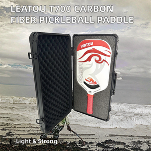ไม้พายพิคเคิลบอล LEATOU T700 น้ำหนักเบา คาร์บอนไฟเบอร์ แกนรังผึ้ง 16 มม. ดีไซน์ไร้ขอบขึ้นรูปด้วยความร้อน สำหรับฝึกซ้อม - Product Image 2