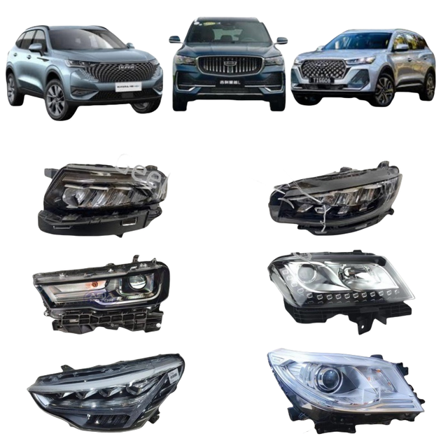 Chinese China Car Headlights Headlamp Head Lights Head Lamp for Chery Great Wall Haval Changan Geely Trumpchi Roewe BYD JAC