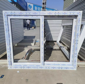 Tối Giản PVC Duy Nhất Điểm Mở Đu Cửa Sổ Xử Lý Không Thấm Nước An Ninh Cửa Sổ Cửa Sổ Kéo Cho Ngang Mở Bên Ngoài - Product Image 5