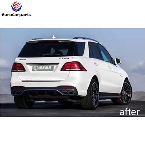 Kit carrozzeria adatto per la classe <span class=keywords><strong>Gle</strong></span> <span class=keywords><strong>W166</strong></span> 2015-2019 anno di aggiornamento per ottenere 63 accessori Auto stile Auto sintonizzazione parti paraurti per Auto griglia - Product Image 4