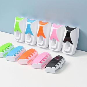 Kit Dispensador Automático de Pasta Dental al por Mayor, Duradero, Montaje en Pared, Ajuste Universal, Organizador de Baño - Product Image 6