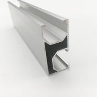 Profilé de rail solaire en aluminium, rail de montage pour module photovoltaïque, rail de montage pour toit solaire