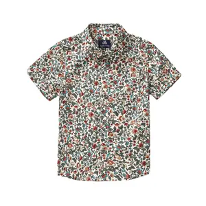 Comfortable And Stylish Pure Cotton Children's Printed Shirt For A Playful And Fun Wardrobe Addition For Kids