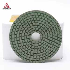 ZHONGZHI Resin Stone Polishing Pads Abrasive Tools Dry Polishing Pads For Granite Stone