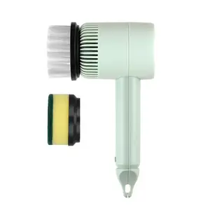 Electric Clean Brush Scrubber Drill Tool Cleaning Brush Electric Spin Scrubber Bathroom Clean Brush