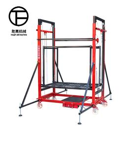 Elektrikli kaldırma iskele alüminyum alaşımlı inşaat kaldırma platformu elektrikli hava iş merdiveni - Product Image 1