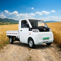 Camion de fret électrique compact Yuantong T10 L7e, rayon de braquage flexible, plateau de chargement spacieux, logistique de gros à l'international