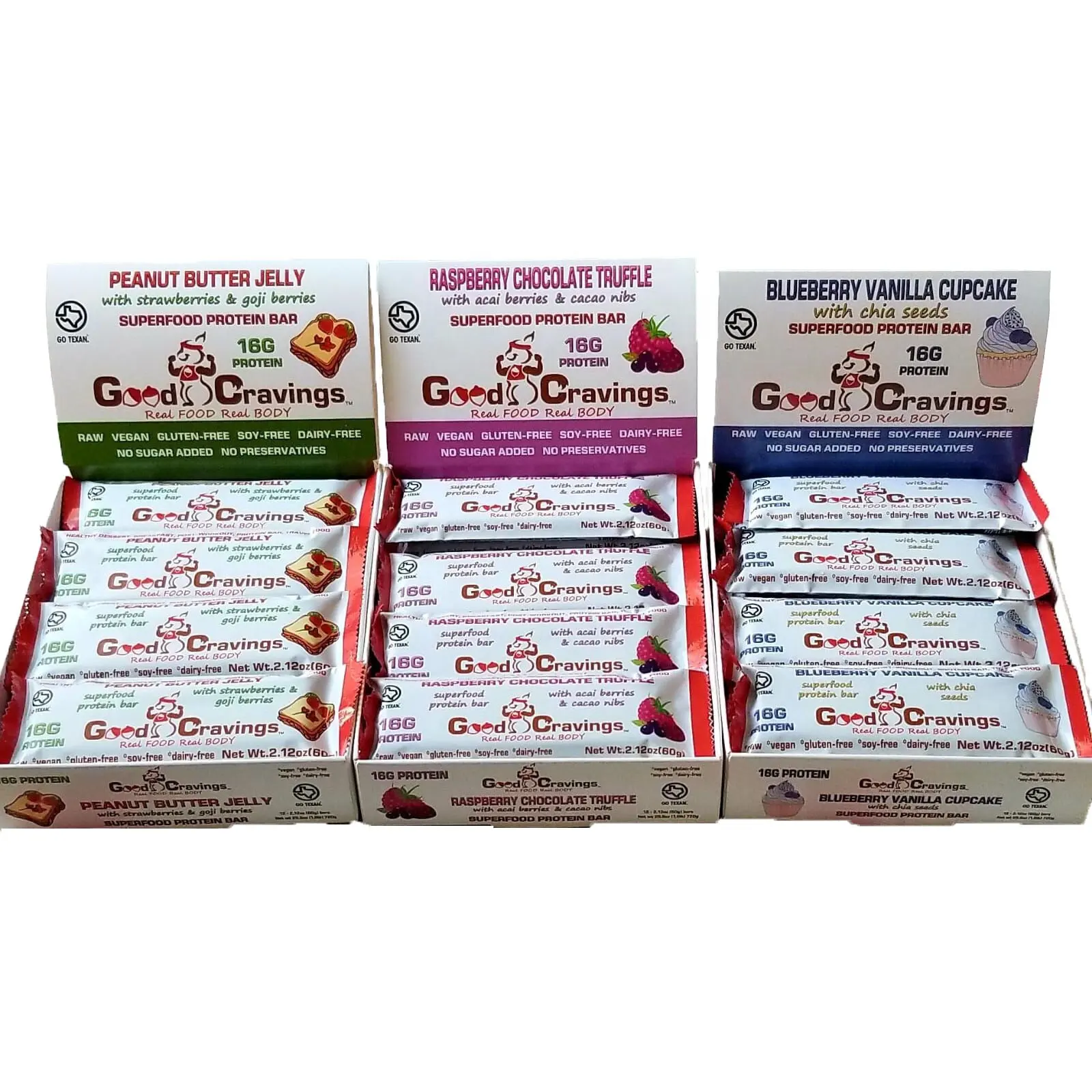 Private Label Plastic Chocolade Bar Verpakking Eiwit Bar Wrappers In Display Box
