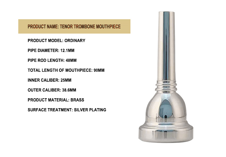Trombone ténor embouchure ordinaire