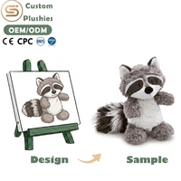 Peluche en coton biologique Kelian, jouet en peluche doux et câlin, peluches kawaii, personnage d'anime, peluche mouton, jouets en peluche câlins, poupées