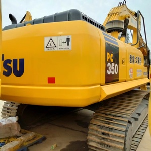 Excavatrice sur chenilles Komatsu PC350-7 d'occasion de 35 tonnes, hydraulique, pour travaux de terrassement, à vendre, Japon, modèles PC360, PC300 - Product Image 2