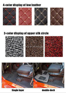 Tapis de camion avant en cuir imperméable 5D pour camions Volvo FH12 DAF FORD <span class=keywords><strong>MERCEDES</strong></span> SCANIA MAN TGA pour Land Cruiser CR-V Civic - Product Image 5