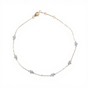 Pulsera de Oro Sólido de 10k, 14k, 18k, Clásica, con Corazón, Doble Cara, con Diamantes de Laboratorio, Regalo para Hombre - Product Image 3