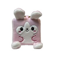 Porte-clés en mousse à mémoire de forme anti-stress Pafibudi, jouet en peluche à rebond lent, compagnon de bureau, figurine de petite taille, Saint-Valentin