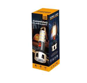 Portable Multi-Function Camping Fishing Lamp <b>Rechargeable</b> LED <b>Light</b> Flashlight with IP44 Waterproof & Dimmable - Product Image 6