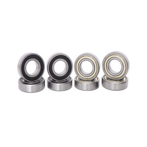 Rodamientos Rígidos de Bolas 6003 6003ZZ de Baja Velocidad 6003-RS para Poleas de Carretillas Rodillos Acero al Carbono C3 Espacio Libre Material GCR15 2RS - Product Image 1