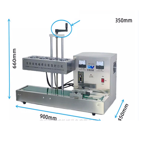 Máquina automática de sellado de papel de aluminio con cinta transportadora de plástico botella junta de inducción <span class=keywords><strong>sellador</strong></span> de papel de aluminio - Product Image 4