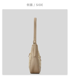 Bolso Bandolera Natural Rattan Woven Zipper Portable <strong>Bag</strong> Summer Women <strong>Cross</strong> <strong>Body</strong> <strong>Raffia</strong> <strong>Bags</strong> Girls Small Beach Handbag Straw - Product Image 6