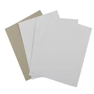 Papel de papelão cinzento 900gsm para embalagem, placa 700x1000mm cinza 1.5mm