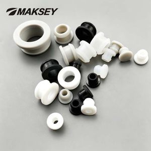<span class=keywords><strong>MAKSEY</strong></span> 24/25/26/27/28/29/30mm Bouchon d'étanchéité à clipser, passe-câble en caoutchouc moulé double face, anti-poussière, protection de câble, bouchon de trou - Product Image 2