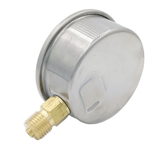 مقياس ضغط الماء والزيت الرقمي، مقاوم للصدمات والتآكل، رأس نحاسي، وصلة من الفولاذ المقاوم للصدأ، دقة 1.6% - Product Image 2