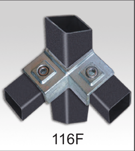 Phụ Kiện Ống Vuông Trung Quốc Cung Cấp Phụ Kiện Ống Sắt Dễ Uốn Kẹp Chìa Khóa Phụ Kiện Ống - Product Image 4