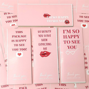 Feuille d'autocollants adhésifs imperméables imprimés personnalisés pour l'expédition et les boîtes cadeaux Bougie et étiquettes d'emballage artisanal - Product Image 5