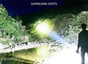 Đèn pin cầm tay ngoài trời Đèn pha Đèn pha tìm kiếm USB có thể sạc lại Đèn lồng cắm trại siêu sáng với đèn pin bên hông COB - Product Image 5