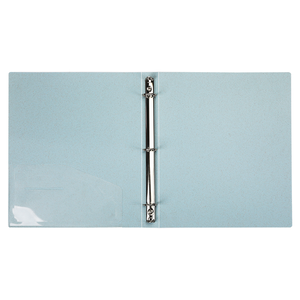 Biểu tượng tùy chỉnh <span class=keywords><strong>A5</strong></span> kích thước 3-Ring chất kết dính rơm lúa mì PU Leather thư mục với các tông kim loại tập tin clip và PP Túi PVC cho các trường học sử dụng - Product Image 5