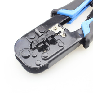 Tinh thể Metric OEM Carbon thép mềm Grip nhựa Mạng Cáp <span class=keywords><strong>crimper</strong></span> plier Tước 8p6p4p Ratchet Công cụ cho công nghiệp sử dụng - Product Image 2