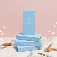 Boîtes d'emballage pour cils en cachemire, logo personnalisé, fournitures pour extensions de cils, cils en vison, vente en gros, boîte magnétique de luxe pour extensions de cils