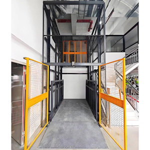 Warehouse <span class=keywords><strong>Vertical</strong></span> Heavy Lifting Cargo Drone Wand montiertes elektrisches Material Cargo Stair <span class=keywords><strong>Lift</strong></span> mit Hydraulik system - Product Image 1