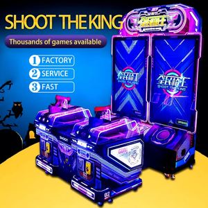 Suministro al por mayor de máquinas recreativas de tiro operadas con monedas de gran tamaño - Equipo de entretenimiento arcade Gun King para todo el mundo - Product Image 2