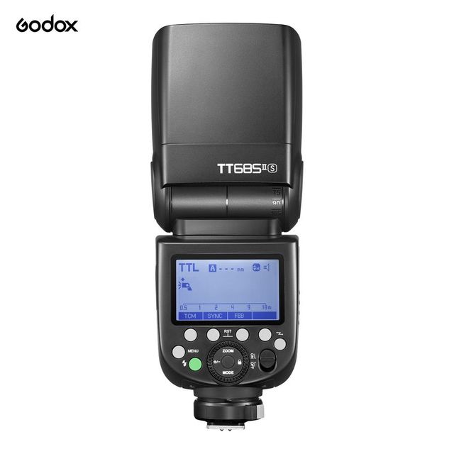 GODOX TT685II Camera Flash Light TTL 2.4G HSS 1/8000s GN60 Wireless Speedlite TT685 II for Canon Nikon Sony Olympus Fuji