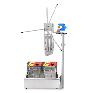 China al por mayor España <span class=keywords><strong>Mini</strong></span> Churros que hace la máquina con freidora llenadora de alta eficiencia de acero inoxidable eléctrico para Harina de panadería - Product Image 2