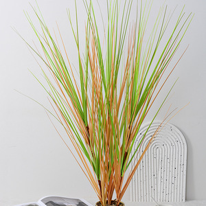 Plante artificielle en herbe douce PVC 82cm, type osier d'oignon, pour décorations maison et mariage - Product Image 1