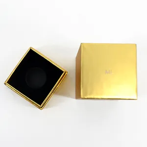 Gouden Luxe Recyclebare, Stijve Kartonnen Huidverzorgingsmake-Up Cosmetisch Product Verpakkingsdozen Boven-En Onderkant Geschenkdoos