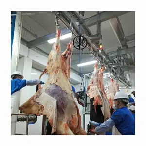 Linea di dissezione automatica attrezzatura per la macellazione del bestiame pista per il trasporto della carne lavorazione della macchina del macello binario di trasporto per mucca