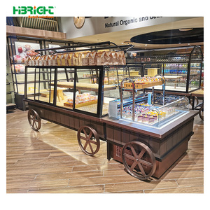 Exhibidor de Panadería de Madera y Acrílico Personalizado de Alta Capacidad - Product Image 6