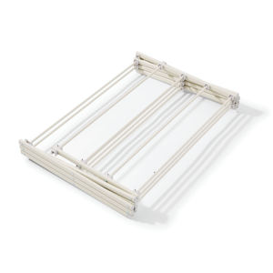 Séchoir à linge à 3 niveaux, pliable, séchoir à vêtements, séchoir à linge en métal, porte-serviettes extensible, séchoir pour balcon extérieur - Product Image 5