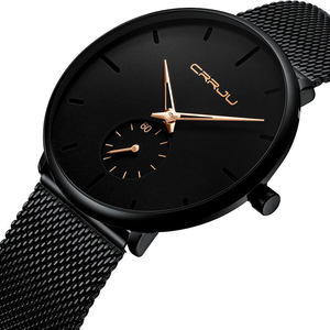 Reloj de Cuarzo para Hombre 2026 con Logotipo Personalizado, Diseño Casual, Simple, con Correa de Malla de Acero, Resistente al Agua, Deportivo, para Uso Diario, Reloj Masculino - Product Image 3