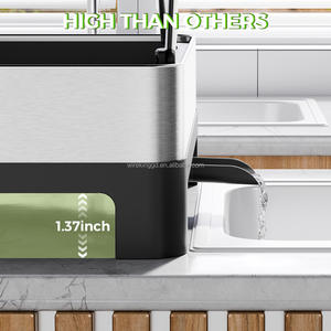 Égouttoir à vaisselle pliable en acier inoxydable WIREKING pour cuisine, à poser sur l'évier - Product Image 4