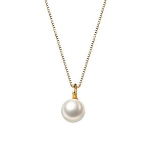 Collar de Plata S925 para Mujer, Estilo Japonés y Coreano, Accesorio de Lujo de Alta Gama con Perla Ovalada D6965 - Product Image 5