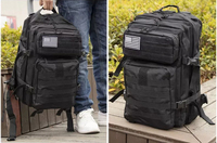 Grosir kustom Logo taktis pak penampung air tas ransel ransel dengan sistem MOLLE