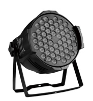 Projecteur LED Par 54x3W RGBW DMX512 en aluminium pour scène, idéal pour DJ mobile, discothèque, fête, mariage, événement professionnel, 150W, Nouveau